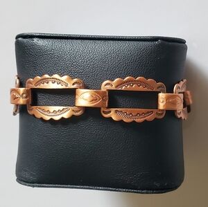 Vtg. Genuine Copper Bracelet